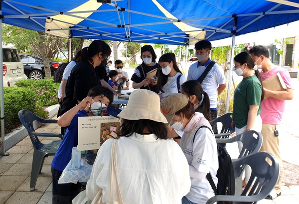 이날 열린 행사에서는 진주 1987 기억소품만들기 등의 다양한 부대행사도 진행됐다. 