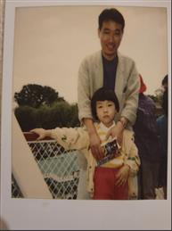 사진2 1987년도 미국에서 아들 호성과 함께