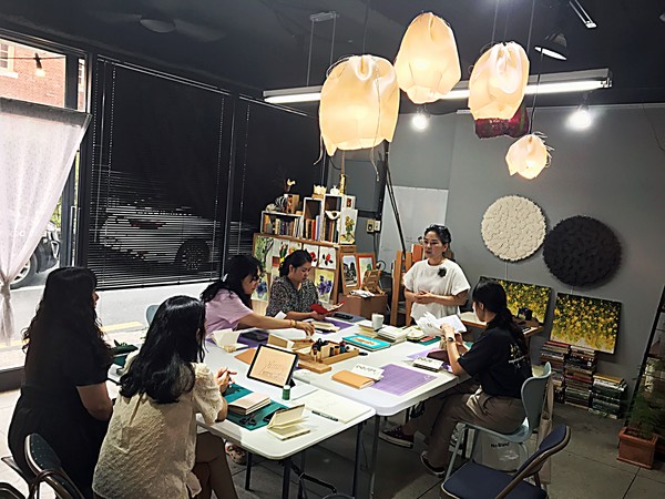 찾아가는 진주문화공간(1) ‘이수디크라트’ 북아트공방_이미경작가와 함께 @양미선