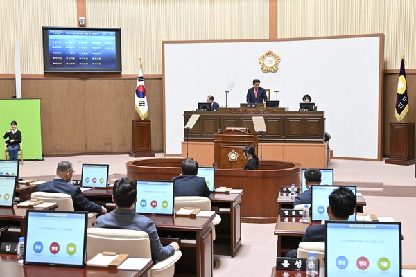 ‘진주대첩 역사공원 관리 및 운영에 과한 조례안’이 또다시 부결되면서 진주대첩 역사공원의 본격적인 운영은 결국 해를 넘기게 됐다.