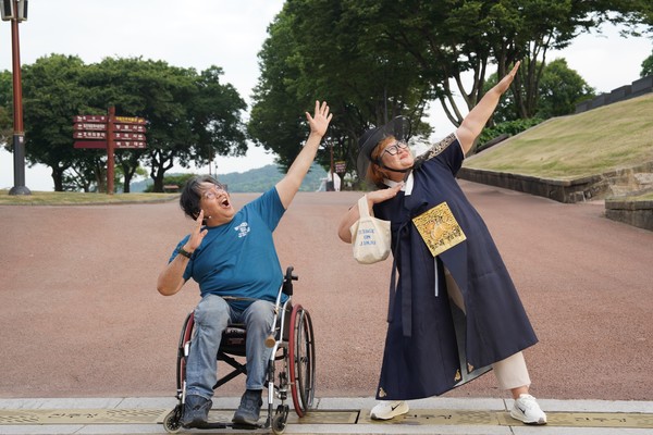 ‘김태오 이사와 양정숙 대표의 모습” ⓒ양정숙