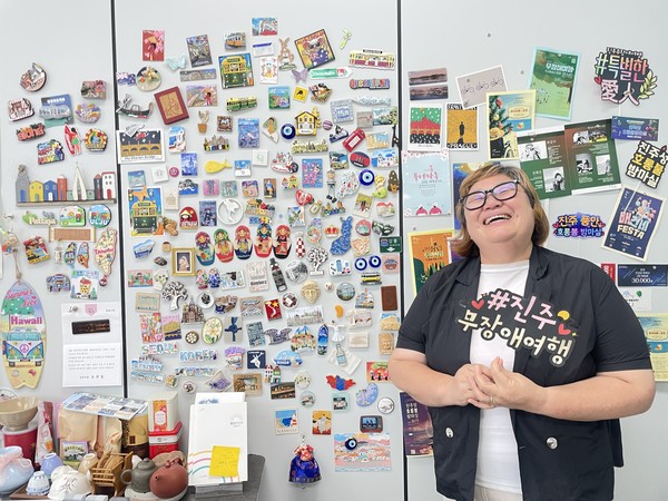 ‘폴링 인 진주’가 만든 새로운 진주의 얼굴 아름다운동행 양정숙 대표 ⓒ박보현
