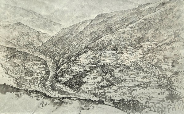 지리산서 피어난 한국화의 결실..지리산을 닮은 연규현 한국화가, “지리산 일기” 전시회